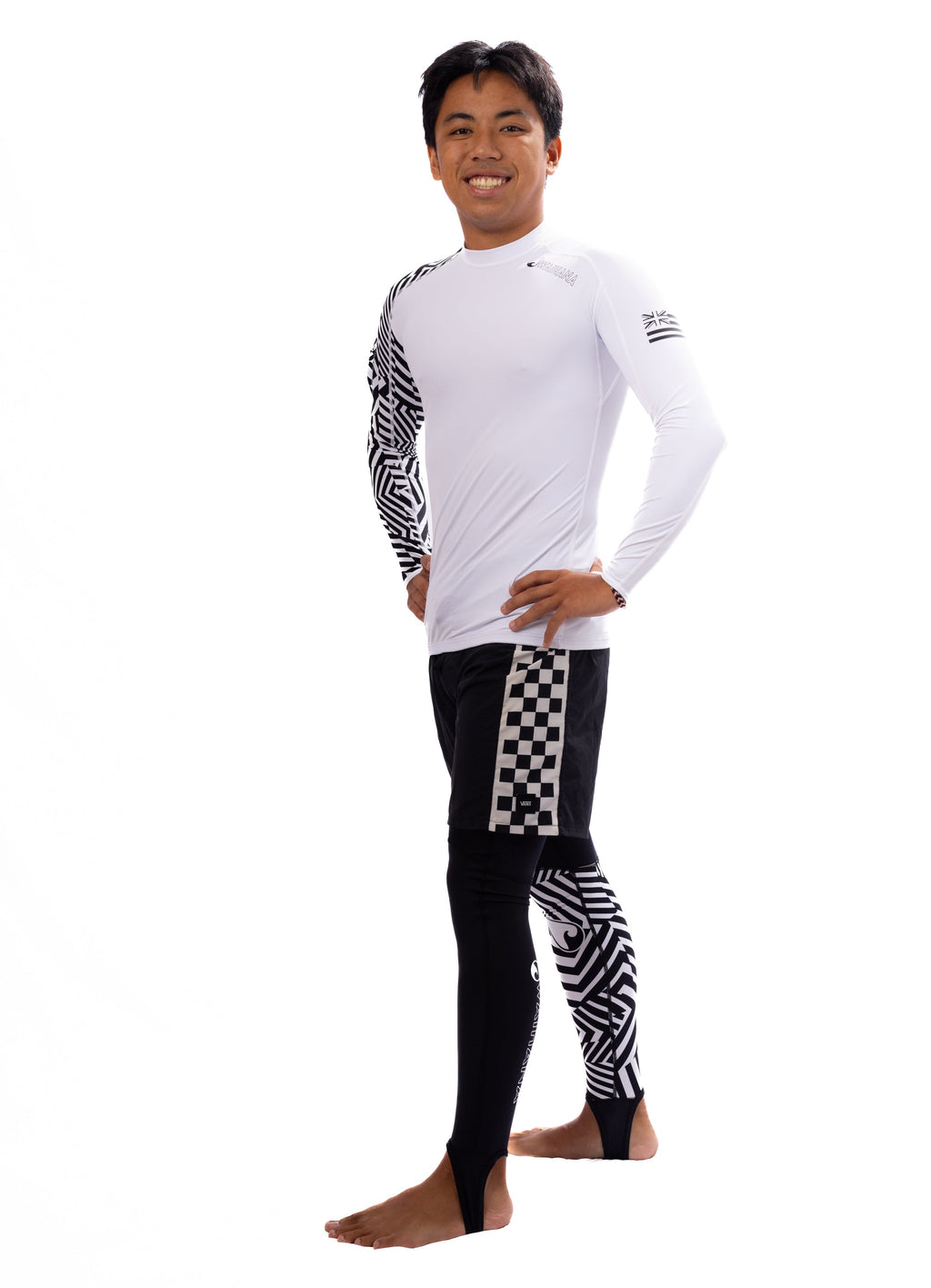 Black Carvico Lycra Leggings
