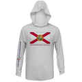Florida Flag Long Sleeve UPF 50+ Dry-Fit Hoodie