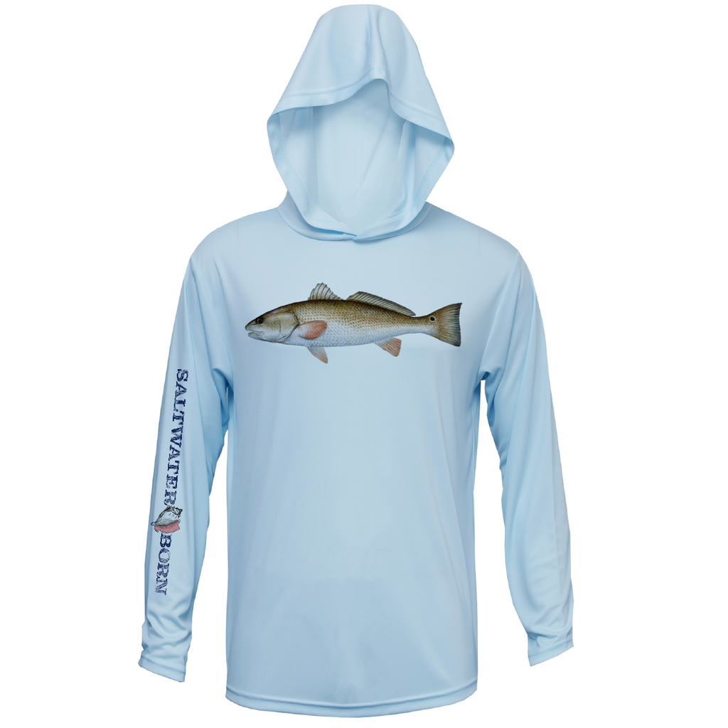 Redfish Boys Long Sleeve UPF 50+ Dry-Fit Hoody