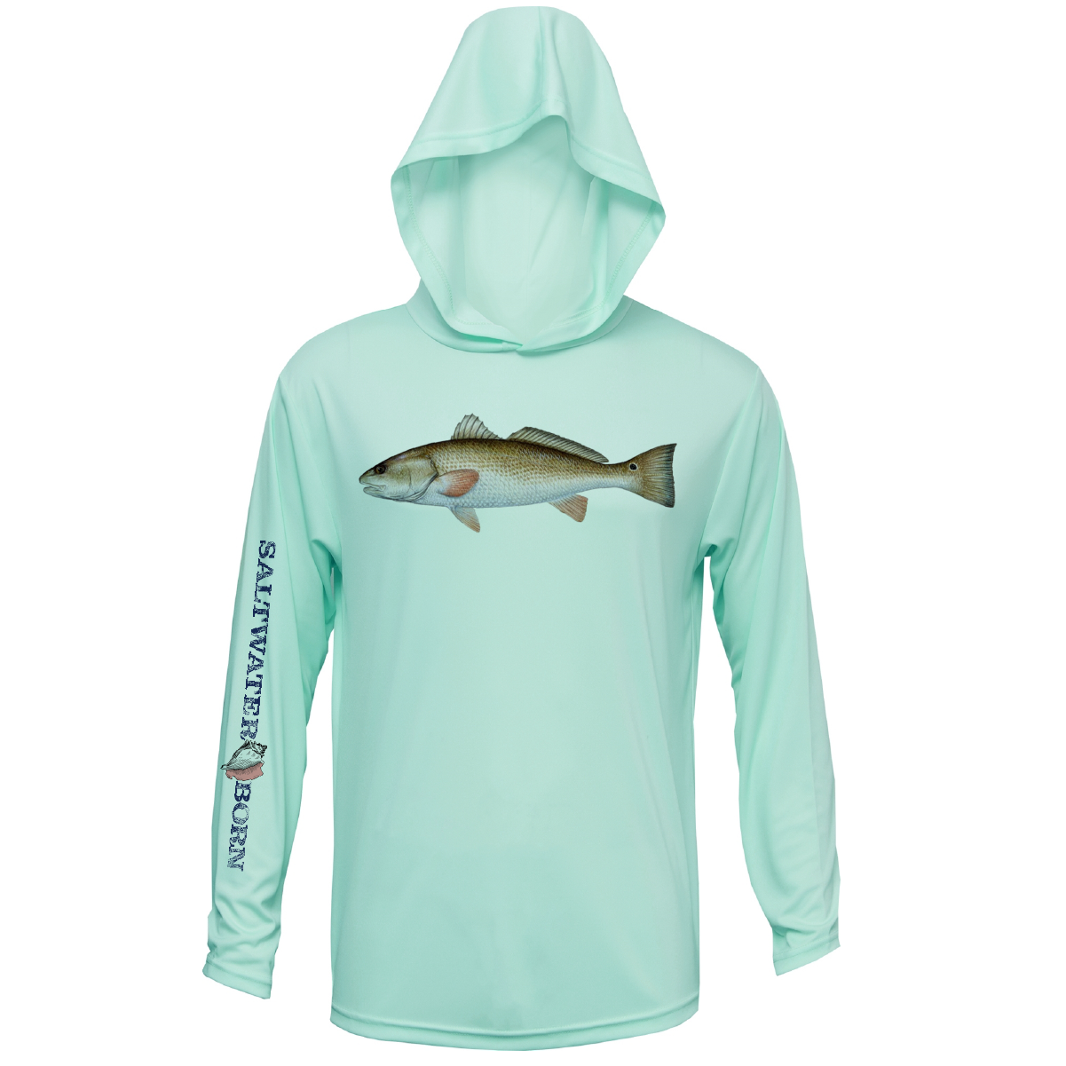 Redfish Boys Long Sleeve UPF 50+ Dry-Fit Hoody
