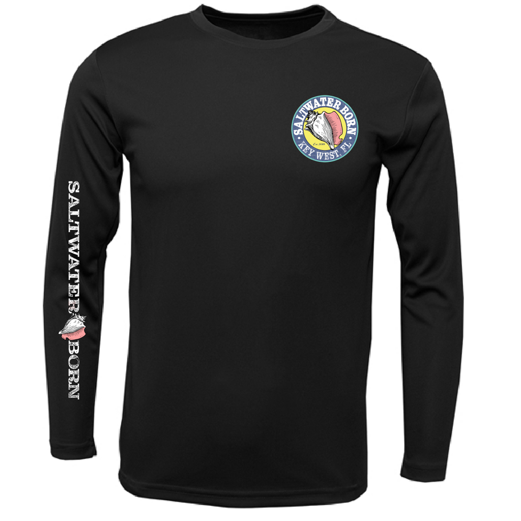 Key West, FL Kraken Men's Long Sleeve UPF 50+ Dry-Fit Shirt