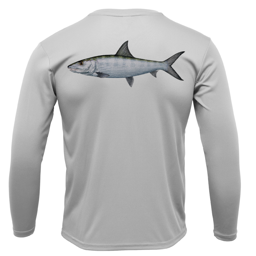 Siesta Key Bonefish Long Sleeve UPF 50+ Dry-Fit Shirt