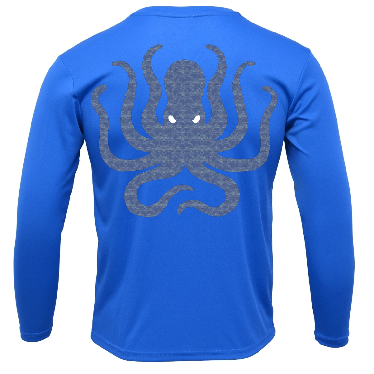 Key West, FL Kraken Men's Long Sleeve UPF 50+ Dry-Fit Shirt