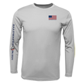 USA Trout Long Sleeve UPF 50+ Dry-Fit Shirt