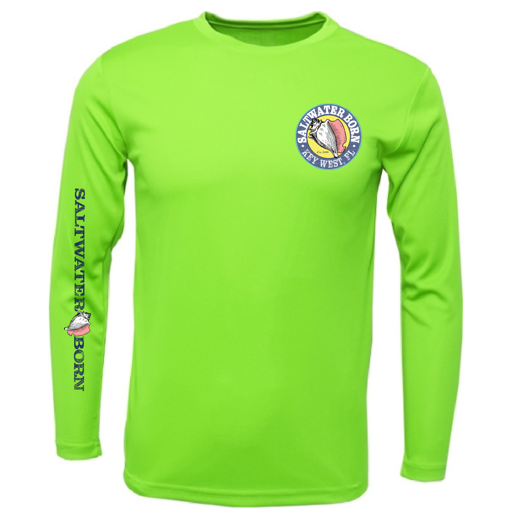 Key West, FL Kraken Men's Long Sleeve UPF 50+ Dry-Fit Shirt