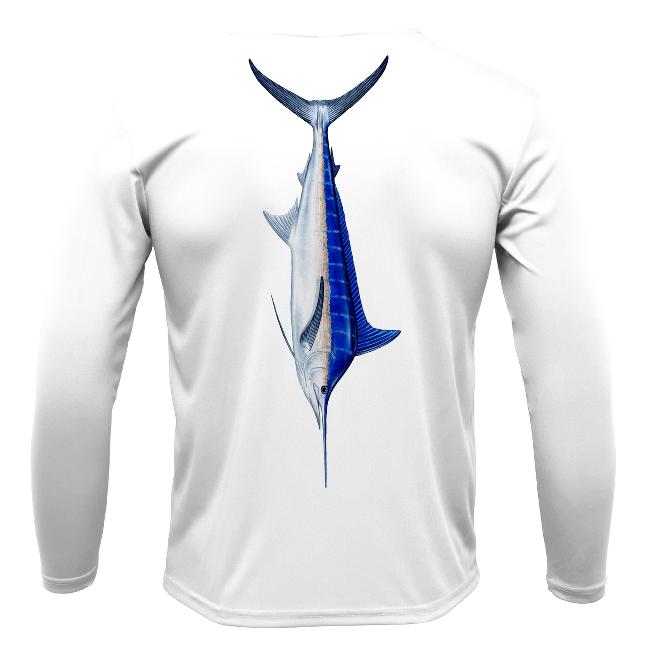 Siesta Key, FL Marlin Men's Long Sleeve UPF 50+ Dry-Fit Shirt