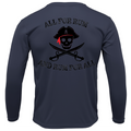 Tampa Bay, FL "All For Rum and Rum For All" Men's Long Sleeve UPF 50+ Dry-Fit Shirt