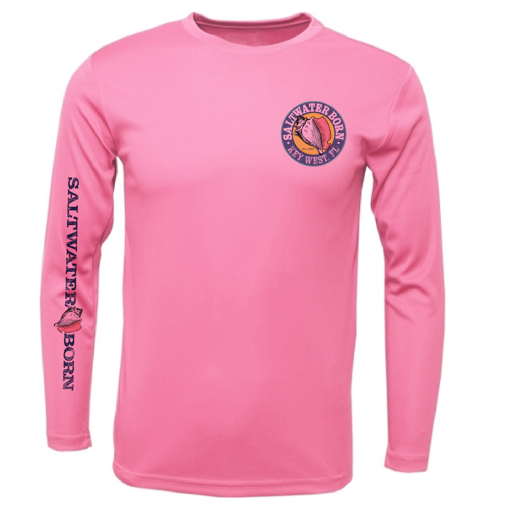 Key West, FL Kraken Men's Long Sleeve UPF 50+ Dry-Fit Shirt