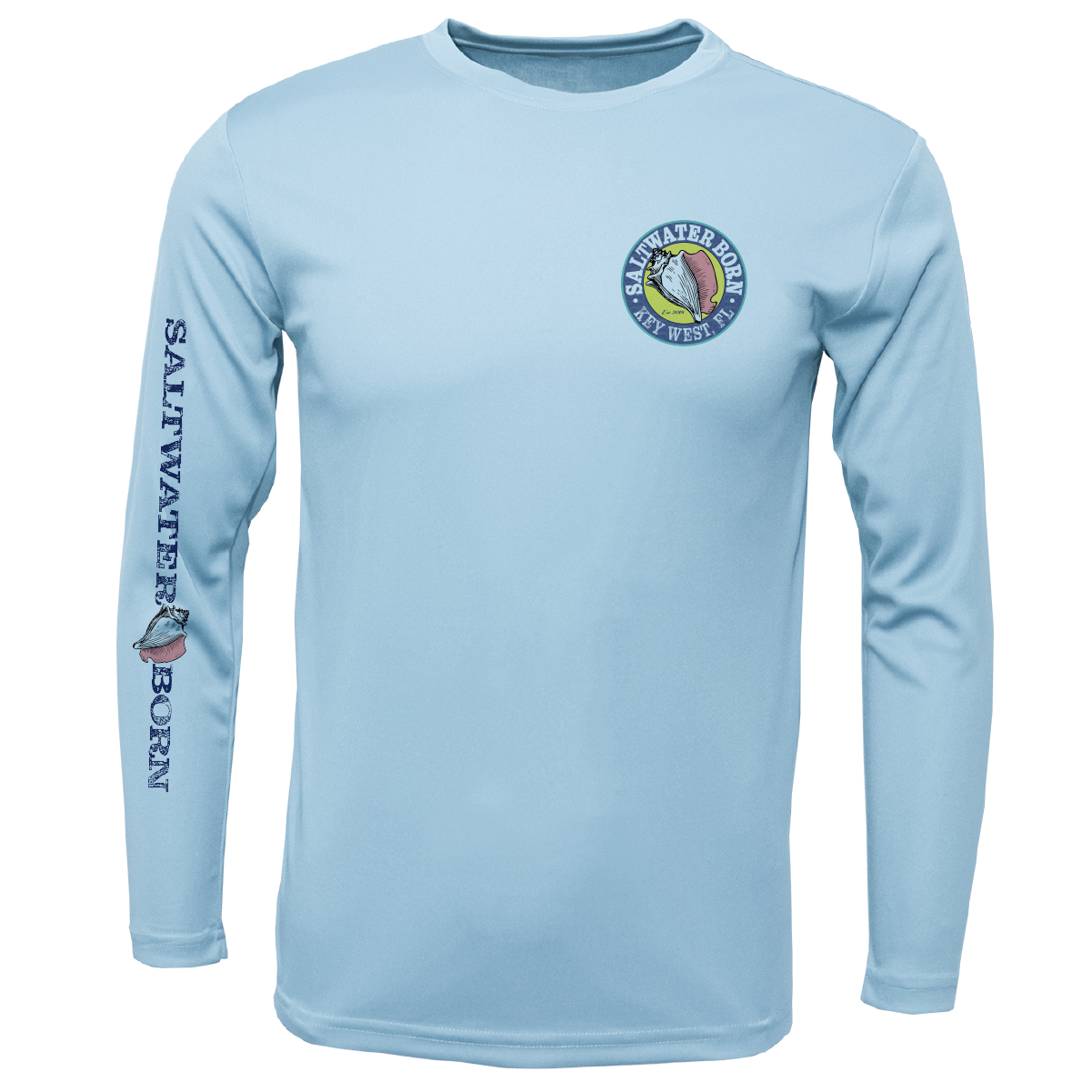 Key West, FL Kraken Men's Long Sleeve UPF 50+ Dry-Fit Shirt