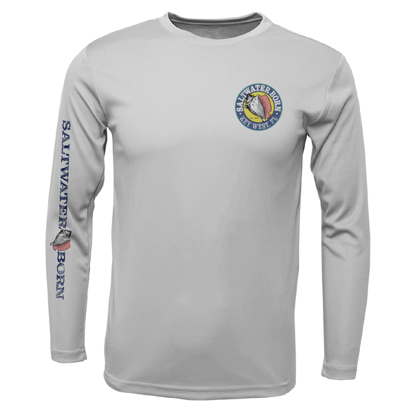 Key West, FL Kraken Boy's Long Sleeve UPF 50+ Dry-Fit Shirt