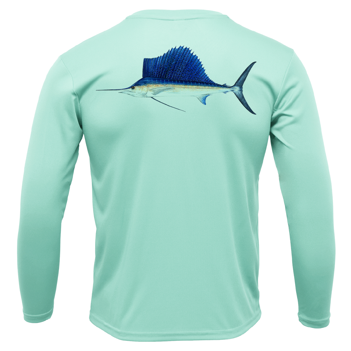 USA Sailfish Long Sleeve UPF 50+ Dry-Fit Shirt