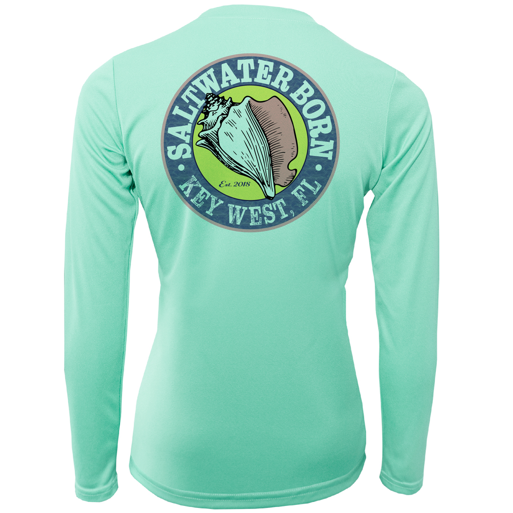Florida Flag Long Sleeve UPF 50+ Dry-Fit Shirt