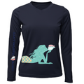 Mermaid Wrap Women's Long Sleeve UPF 50+ Dry-Fit Shirt