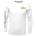 Yellowtail on Chest Long Sleeve UPF 50+ Dry-Fit Shirt