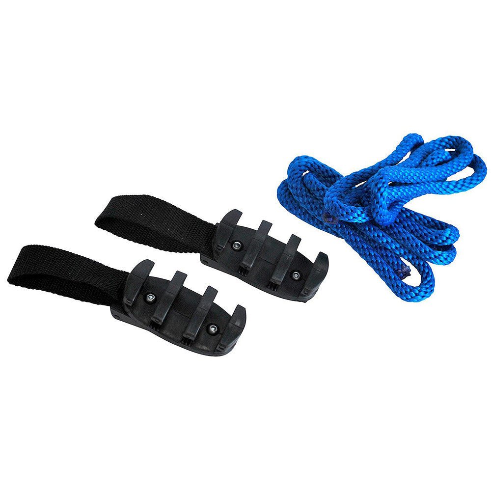 Attwood Zig-Zag Fender Hanger - Pair W/4Ft Fender Lines