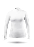 Zhik Womens White Eco Spandex Long Sleeve Top