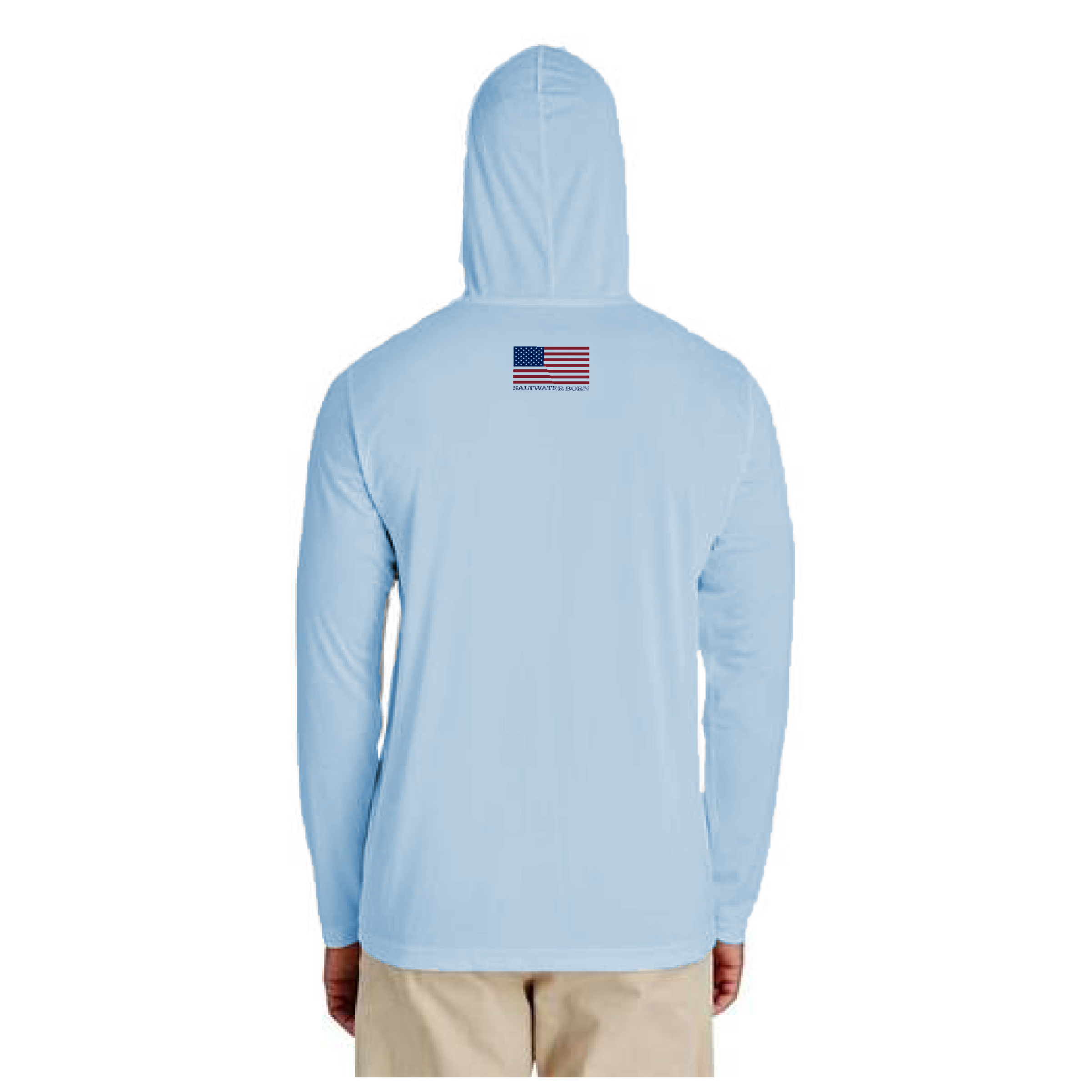 Florida Flag Long Sleeve UPF 50+ Dry-Fit Hoodie