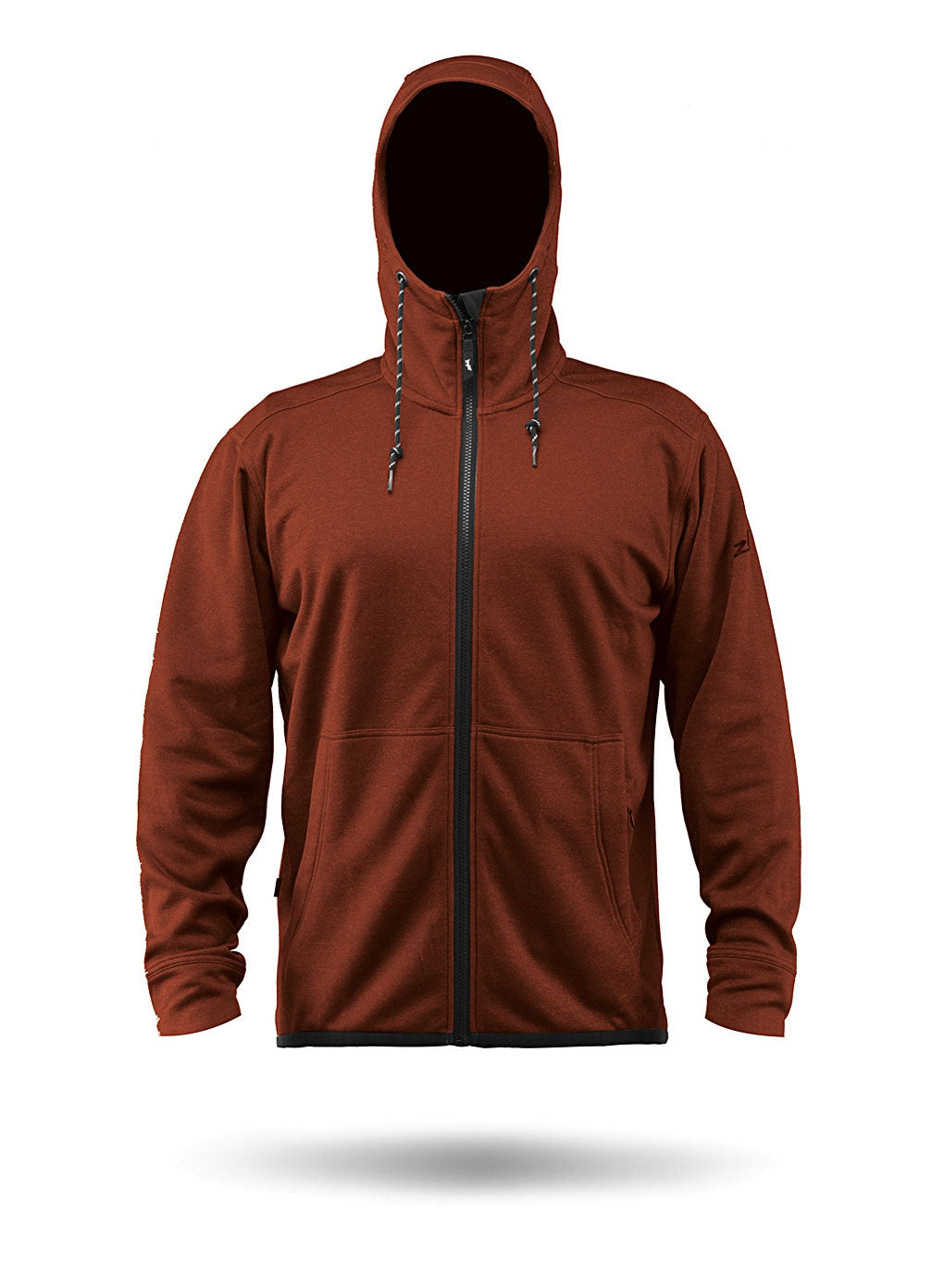 Zhik Mens Purrsha Hoodie - Rust