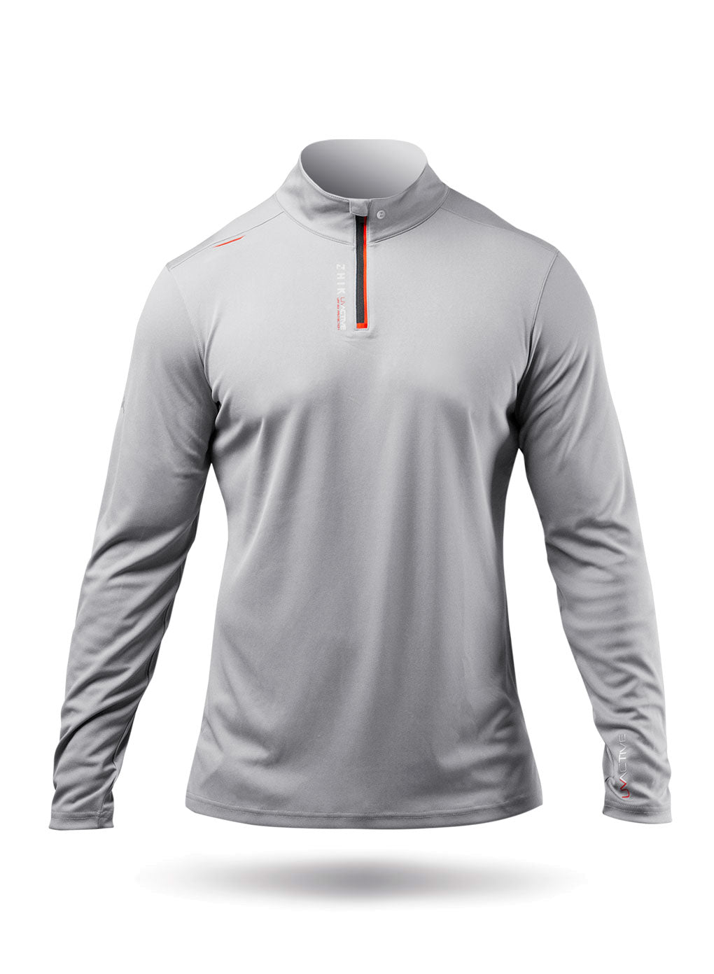 Zhik Mens UVActive High Collar 1/4 Zip Top