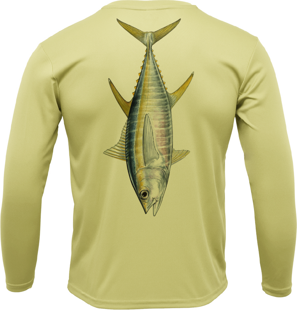 Catalina Island Tuna Long Sleeve UPF 50+ Dry-Fit Shirt