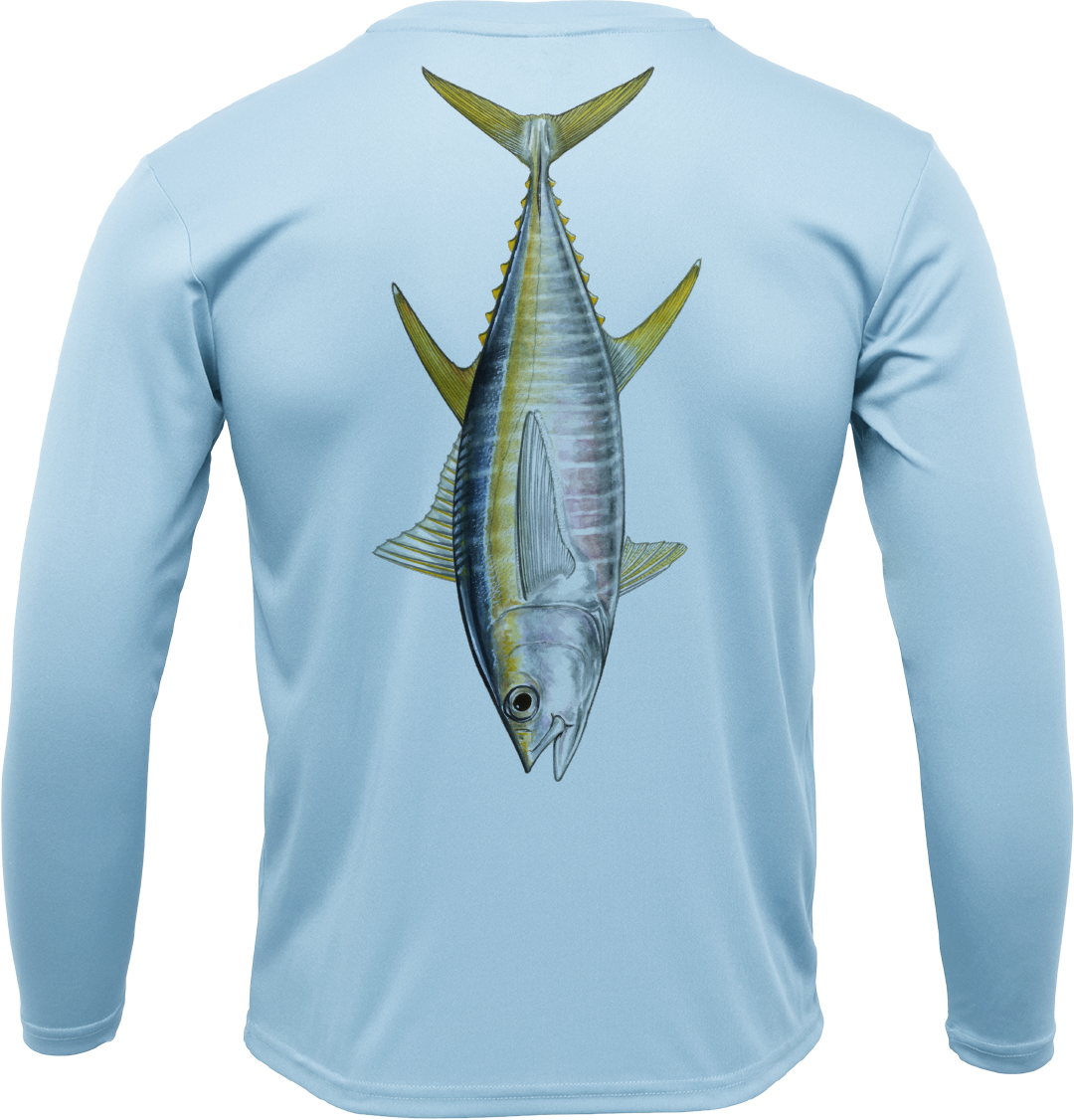 Bimini, Bahamas Tuna Long Sleeve UPF 50+ Dry-Fit Shirt